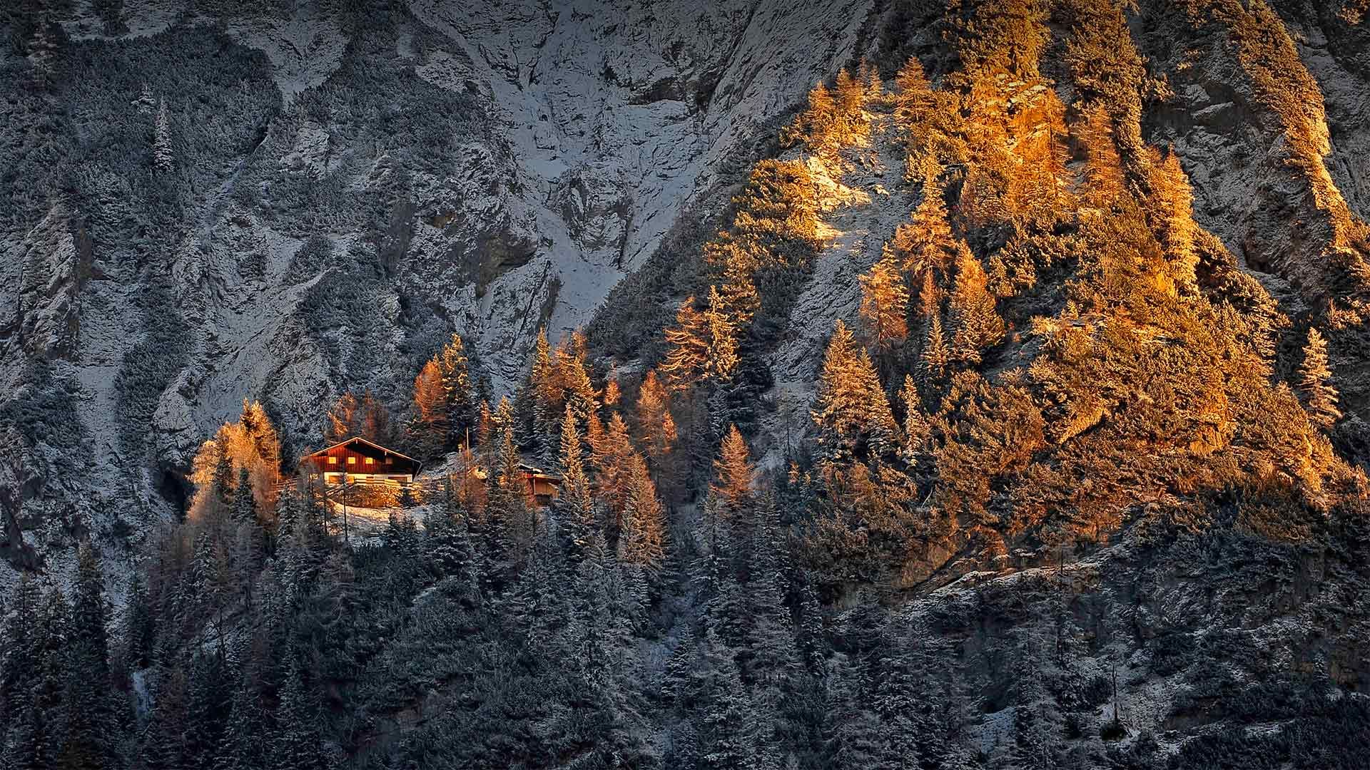 Mittenwalder Hut in the Bavarian Alps of Germany