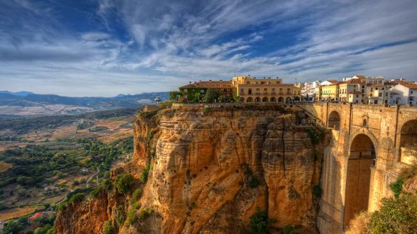 Ronda in Malaga Province, Spain