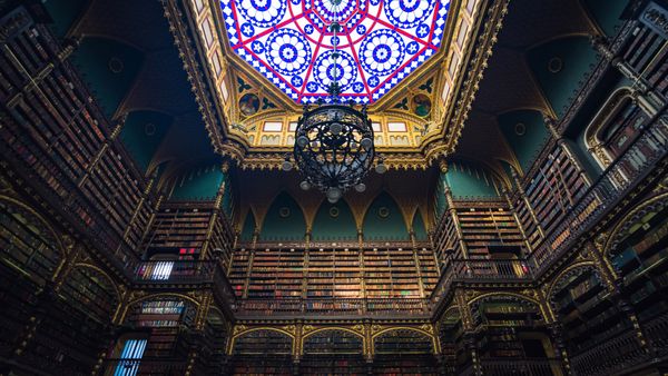 Royal Portuguese Cabinet of Reading, Rio de Janeiro, Brazil