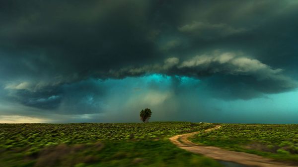 Storm near Lamar, Colorado