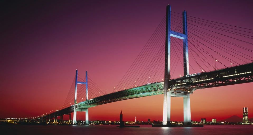 Yokohama Bay Bridge, Yokohama,  Japan