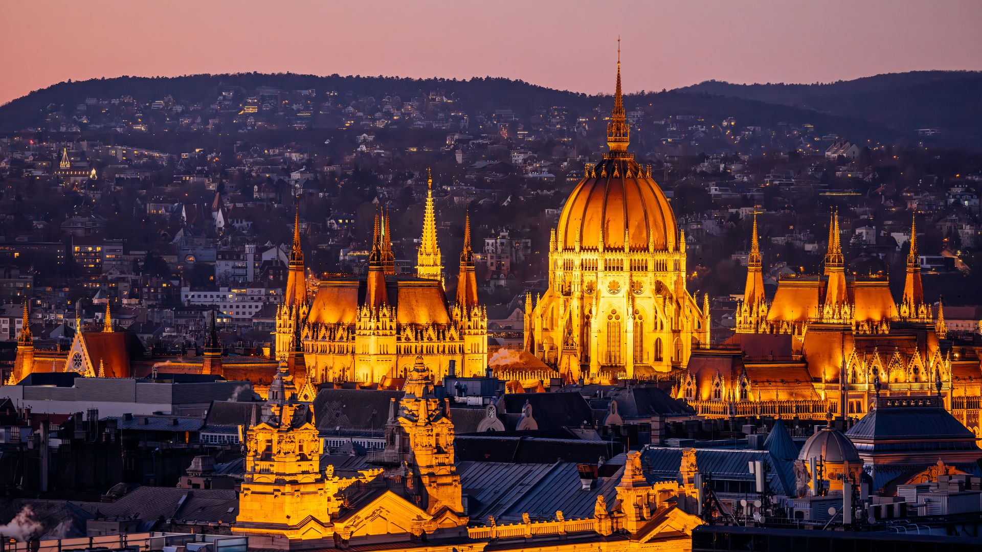 Palazzo del Parlamento, Budapest, Ungheria