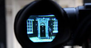 A television news camera trains its lens on number 10 Downing - Oli Scarff/Getty Images &copy; (Bing United Kingdom)