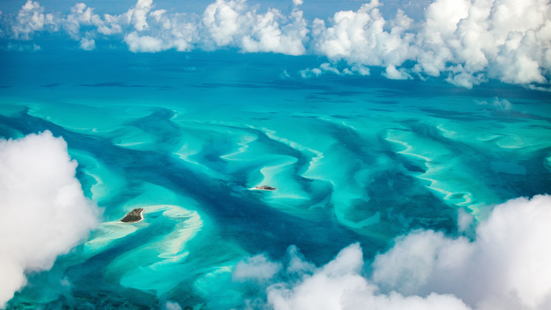 Acque turchesi delle Bahamas