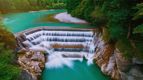 Lechfall, Füssen, Bavaria, Germany