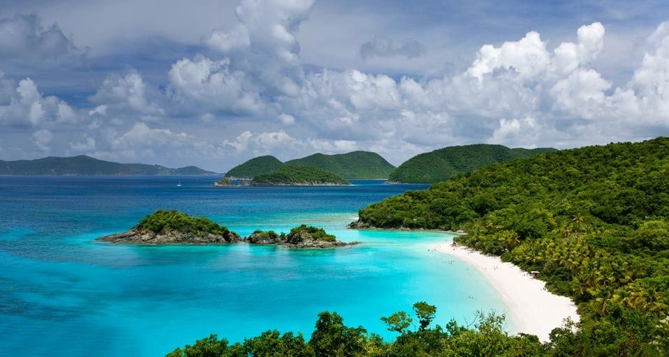 Trunk Bay on St. John, U.S. Virgin Islands