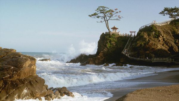 ｢桂浜｣高知, 浦戸