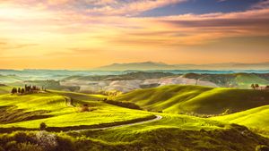 Rolling hills of Tuscany, Italy (© Andyworks/Getty Images)(Bing New Zealand)