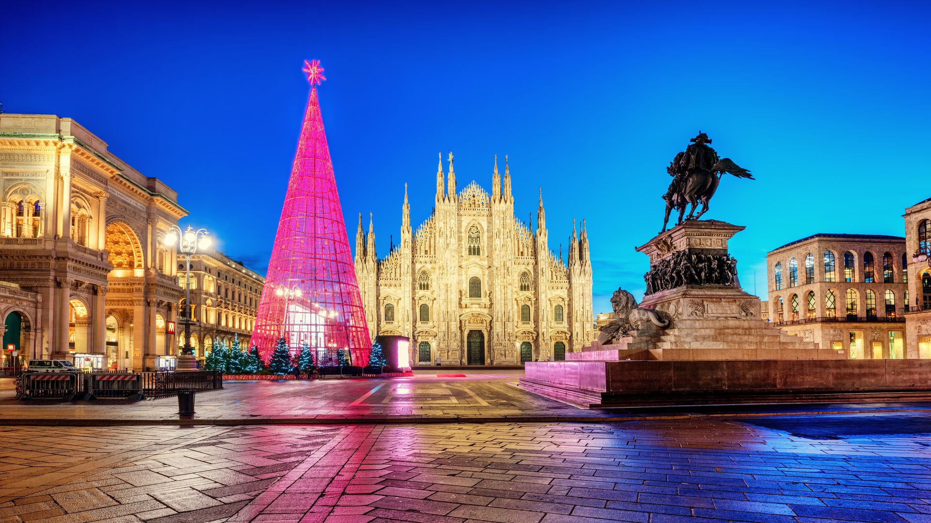 Albero di Natale, Piazza del Duomo, Milano, Lombardia