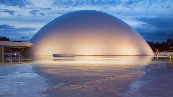 Oscar Niemeyer International Cultural Centre in Avilés, Spain