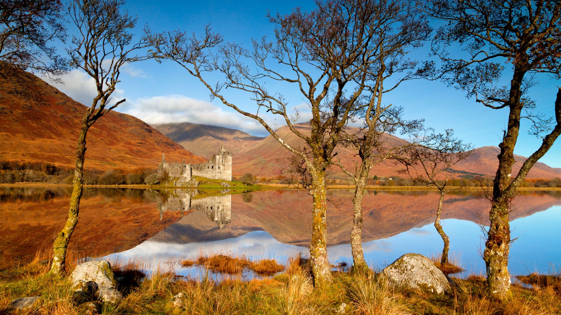 Castello di Kilchurn, Loch Awe, Argyll e Bute, Scozia