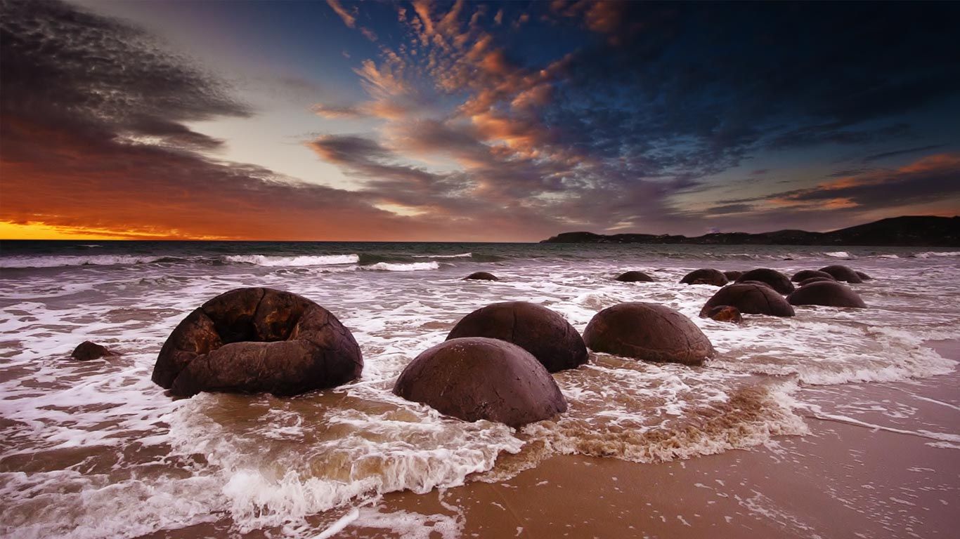 Moeraki Boulders, New Zealand