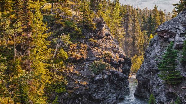 Blakiston falls, Waterton Lakes National Park, Alberta