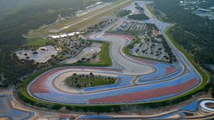 Vue aérienne du circuit Paul Ricard, Le Castellet (© Sami Sarkis/Getty Images)(Bing France)