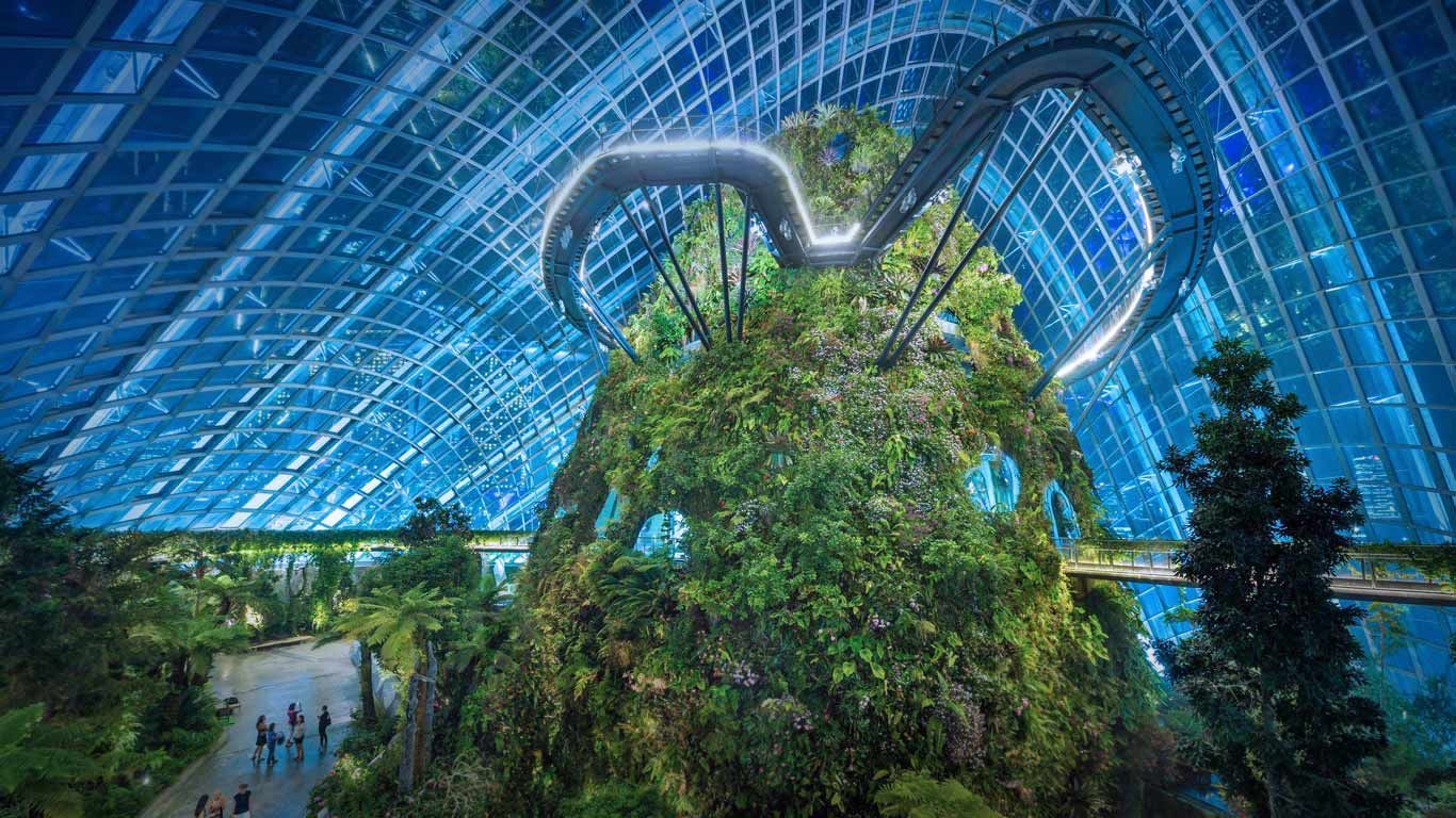 Gardens by the Bay nature park, Singapore