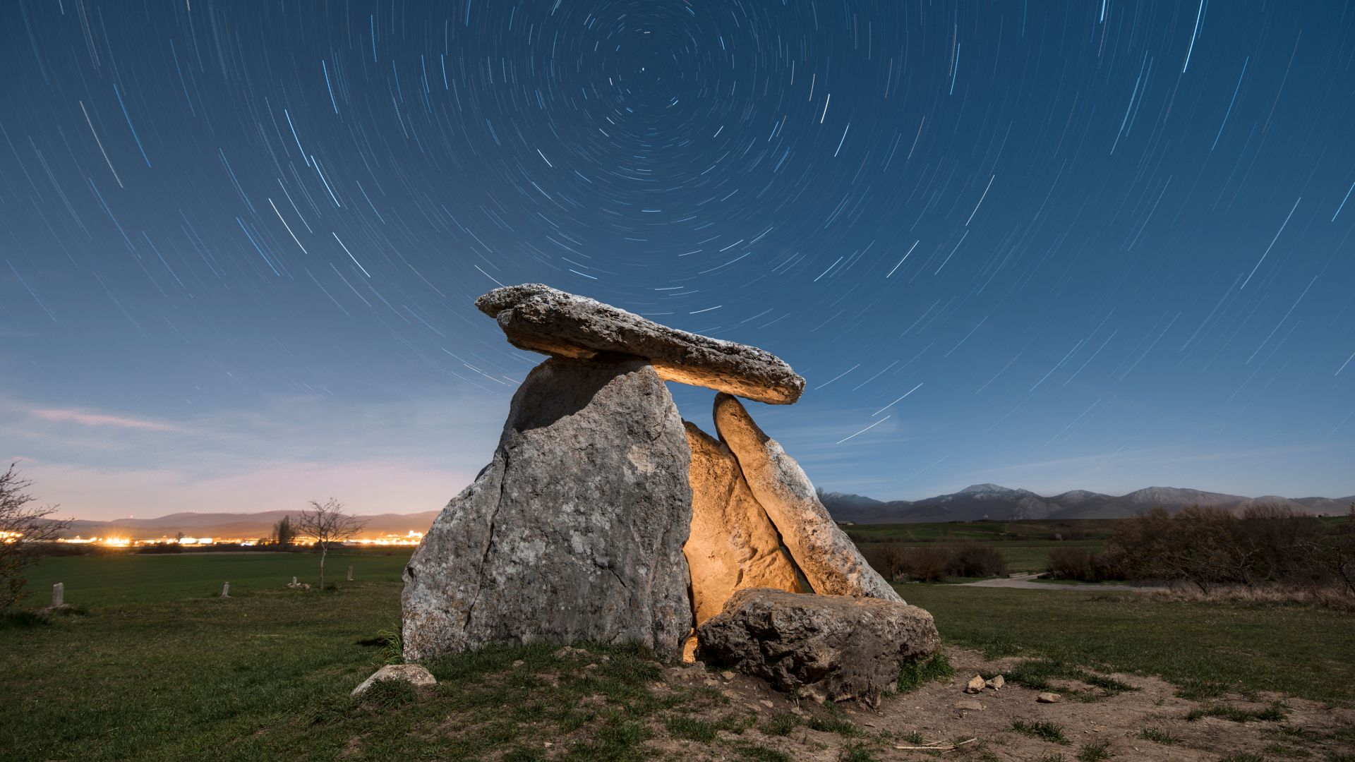 Dolmen of Sorginetxe, Basque Country, Alava, Spain