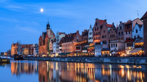 Danzica, Fiume Motława, Polonia