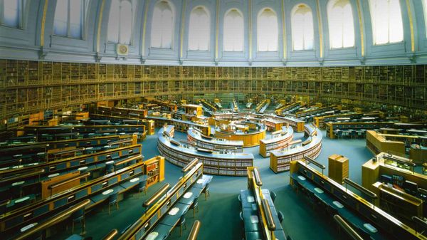 British Museum Reading Room, Bloomsbury, London, England