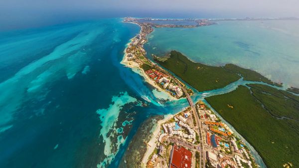Cancún, Mexico panorama