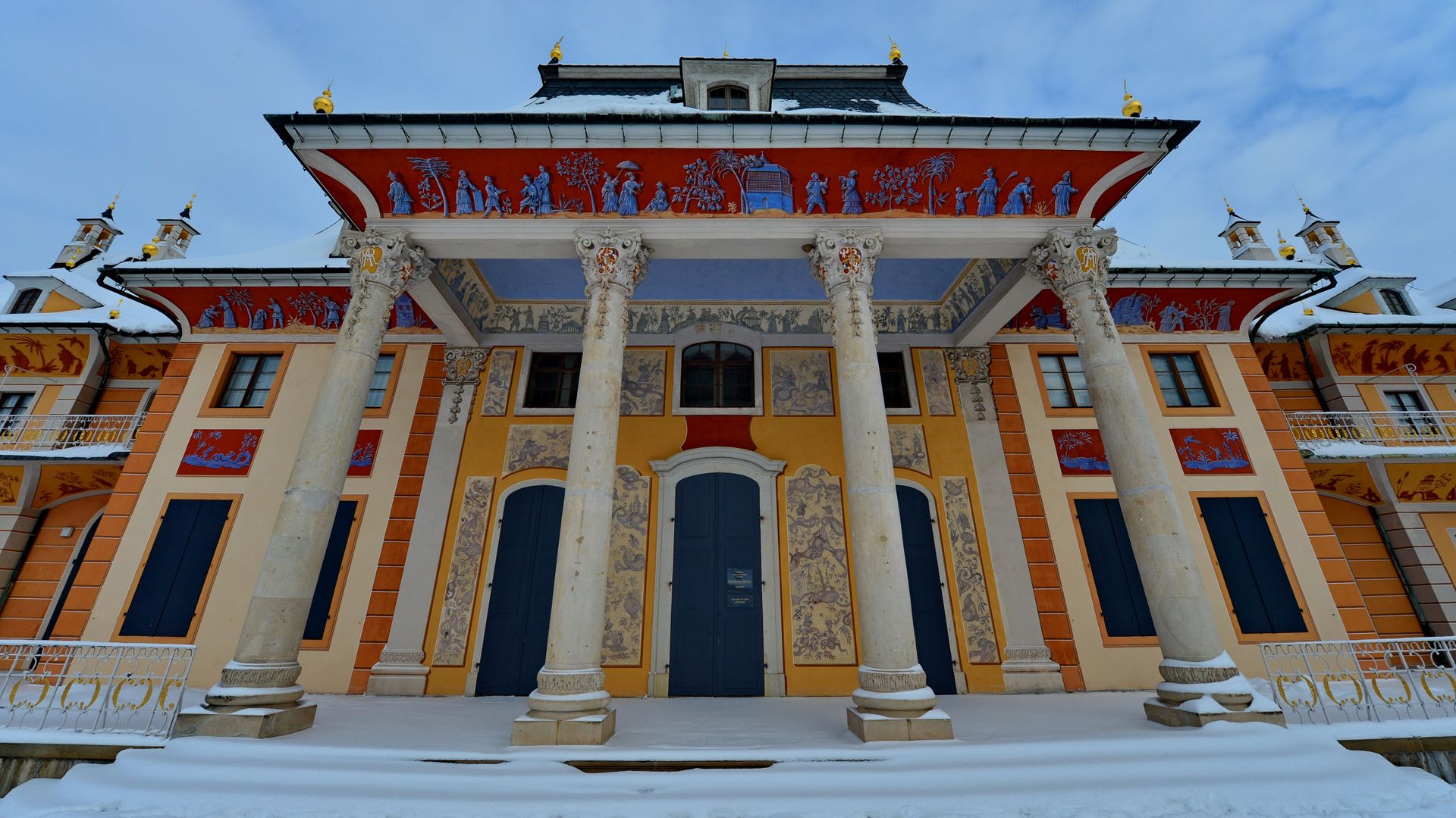 Bergpalais, Schloss Pillnitz, Dresden, Sachsen