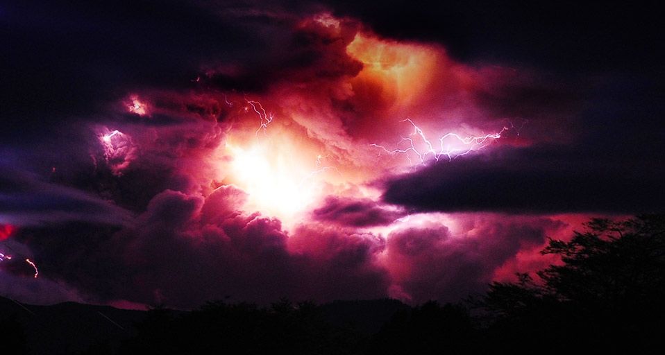 Clouds of ash billow from Puyehue volcano on June 5, 2011, in southern Chile