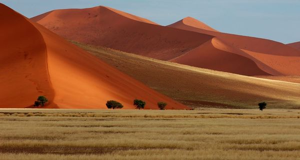 Sossusvlei sand dunes in Namibia, Africa