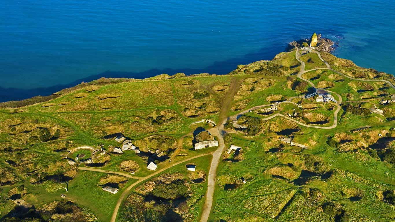 Pointe du Hoc, Cricqueville-en-Bessin, France