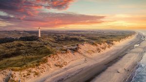 Lyngvig Lighthouse, Hvide Sande, Denmark (© Caroline Brundle Bugge/Getty Images)(Bing United States)