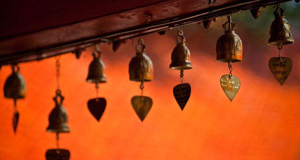 Temple bells and chimes, Chiang Mai, Thailand