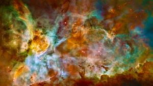 船底座星云 (© NASA, ESA, N. Smith [University of California, Berkeley], and the Hubble Heritage Team [STScI/AURA])(Bing China)