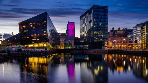 Mann Island buildings, Canning Dock, Liverpool