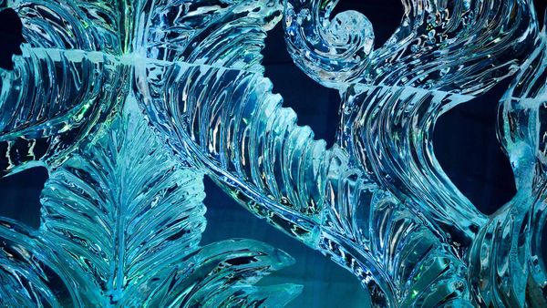 Ice sculpture, Ottawa, Canada