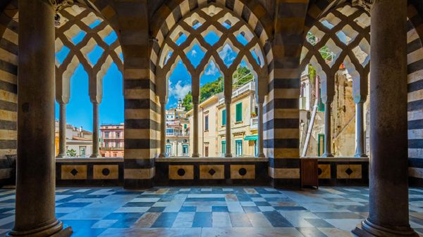 Amalfi Cathedral in Amalfi, Italy