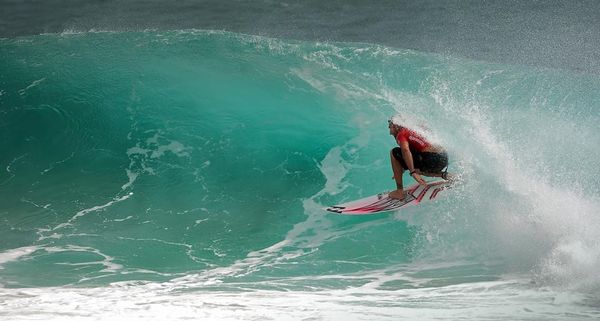 Joel Parkinson competes in the Quiksilver Pro 2010 as part of the ASP World Tour at Snapper Rocks on March 4, 2010 in Coolangatta, Australia