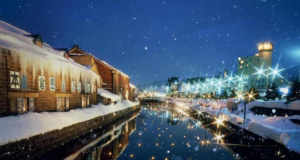 OtaruSnowLightPath