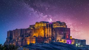 Mehrangarh Fort, Rajasthan, India (© Avigator Fortuner/Shutterstock)(Bing New Zealand)