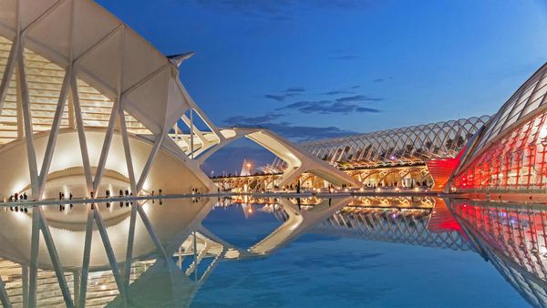The City of Arts and Sciences in Valencia, Spain