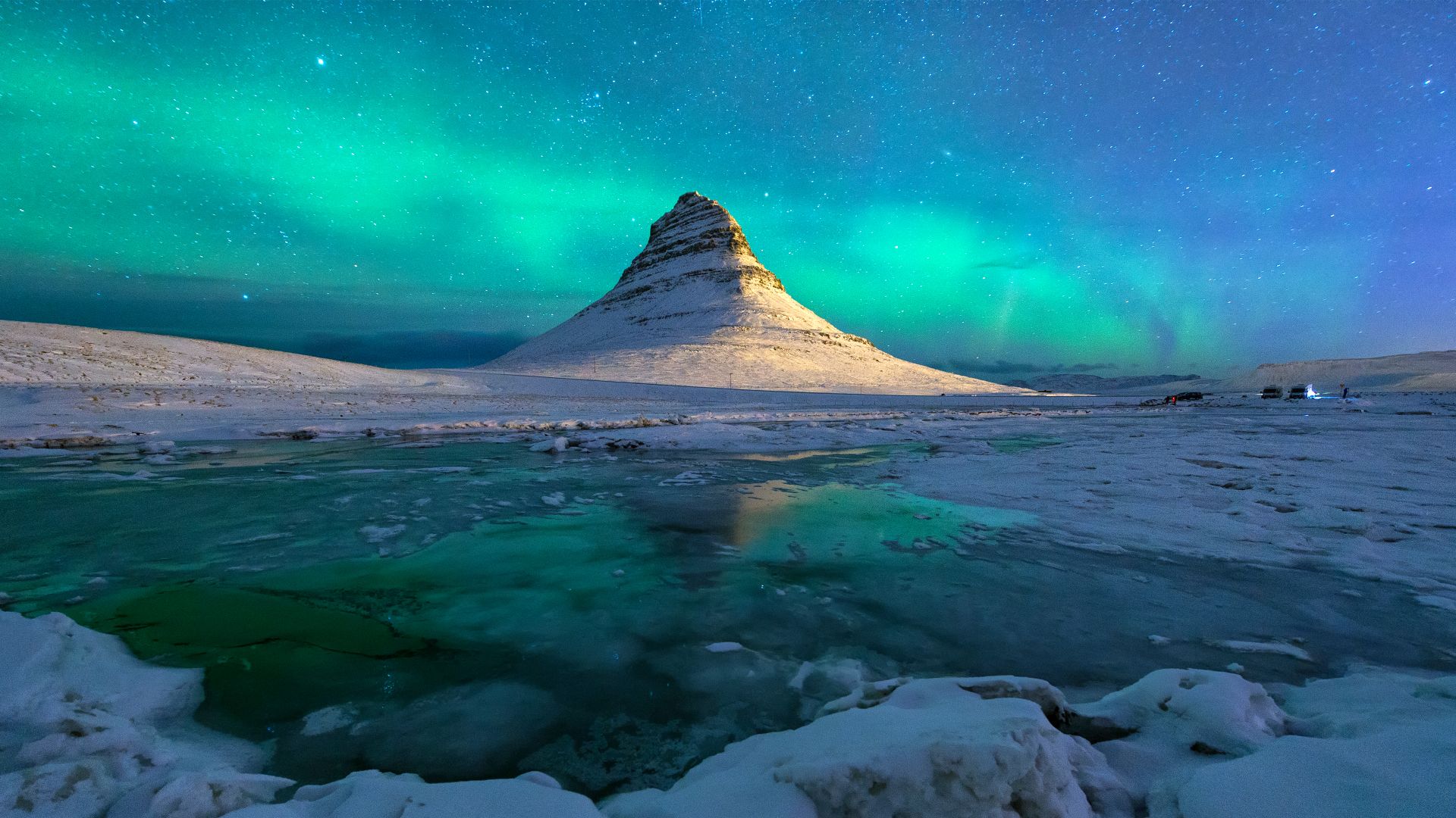 Kirkjufell, penisola di Snæfellsnes, Islanda
