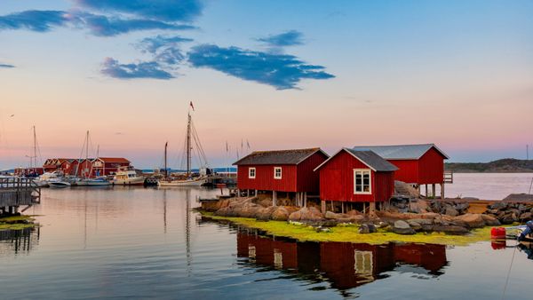 Island of Källö-Knippla in the archipelago of Gothenburg, Sweden