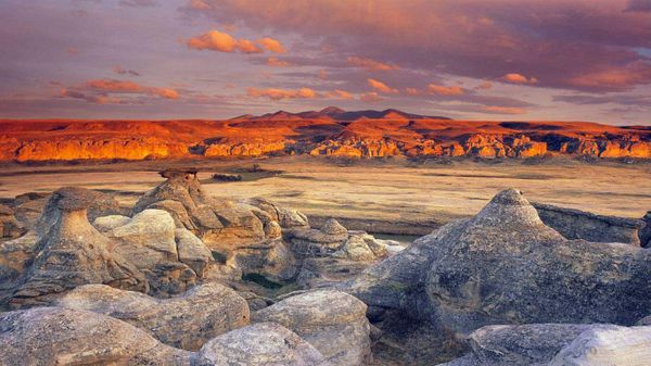 Writing on Stone Provincial Park, Milk River Valley, Alberta, Canada