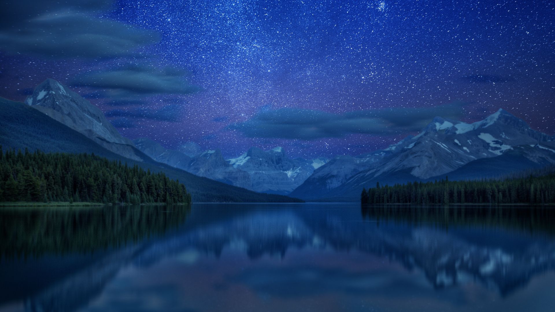 Maligne Lake, Jasper National Park, Alberta