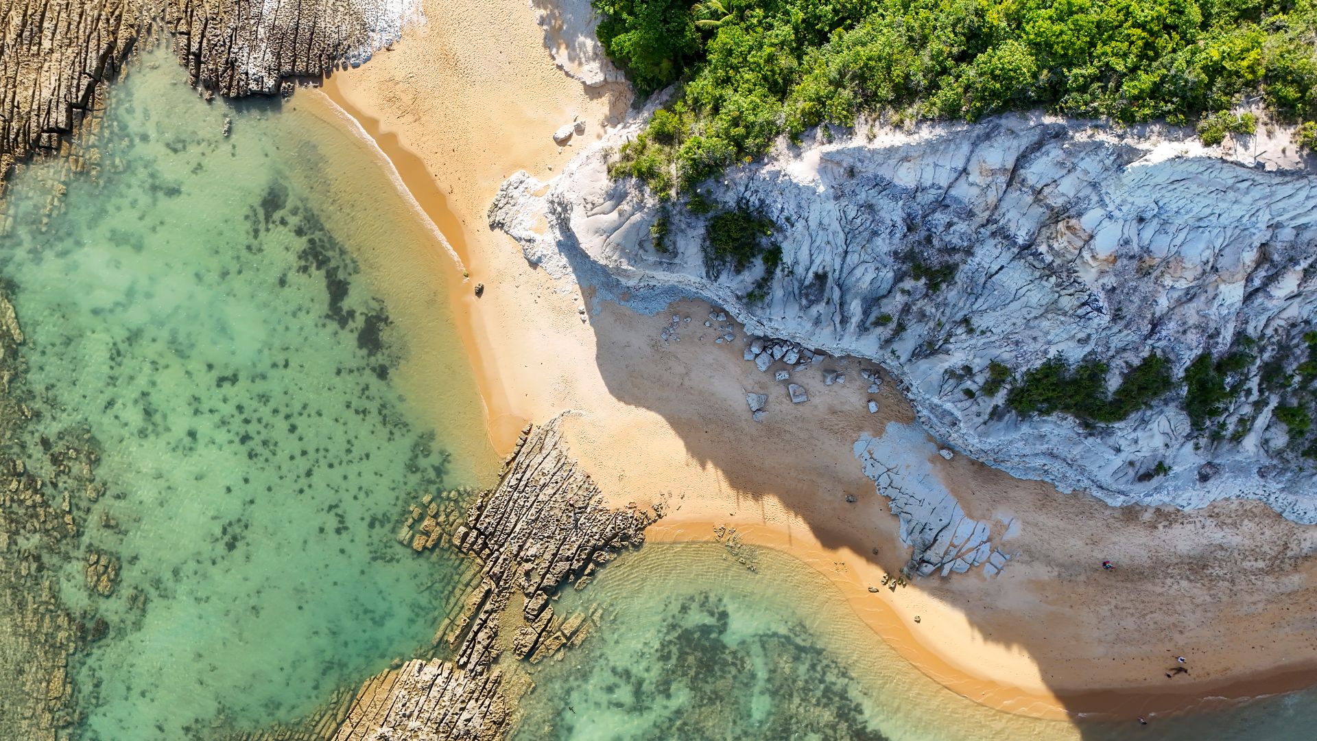 Plage du Miroir, Trancoso, Bahia, Brésil