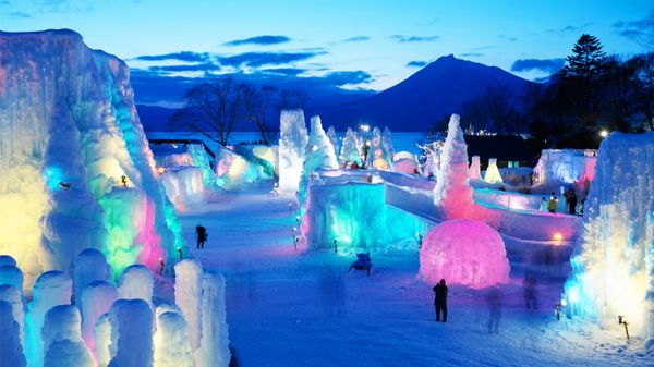 ｢支笏湖氷濤まつり｣北海道, 千歳市