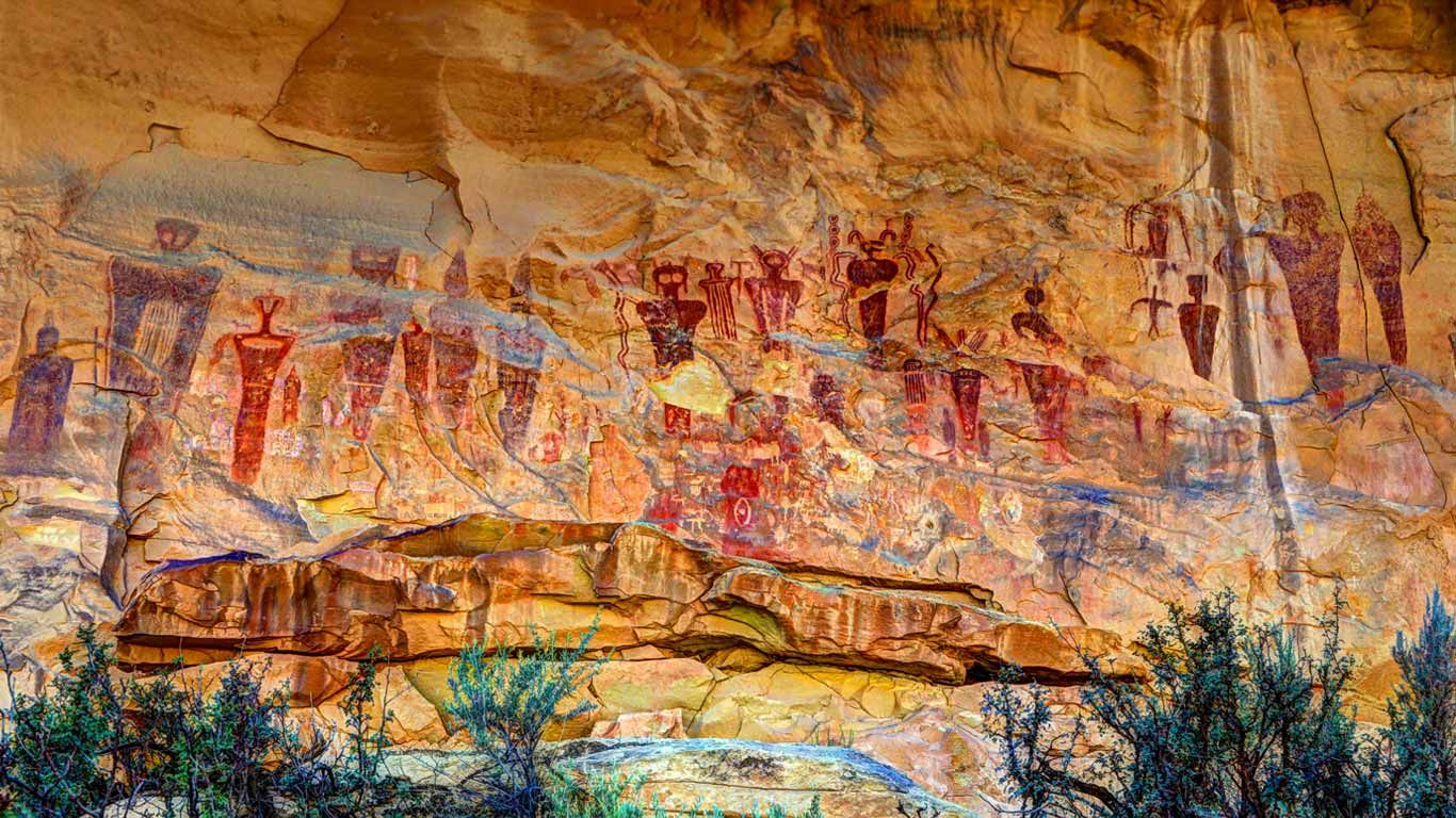Sego Canyon pictograms, Utah