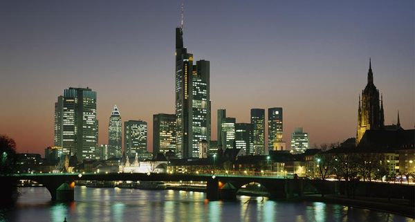 Skyline of Frankfurt, Germany