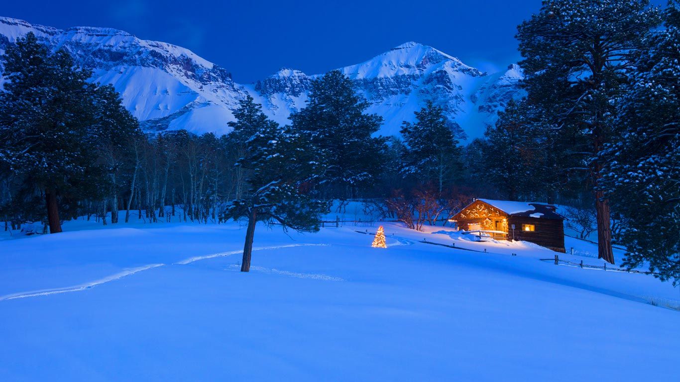 Cabin in the San Juan Mountains of Colorado