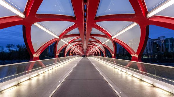 The Peace Bridge, Calgary
