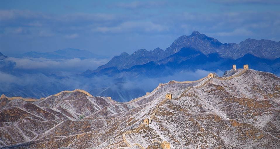 The Great Wall at Jinshanling, China