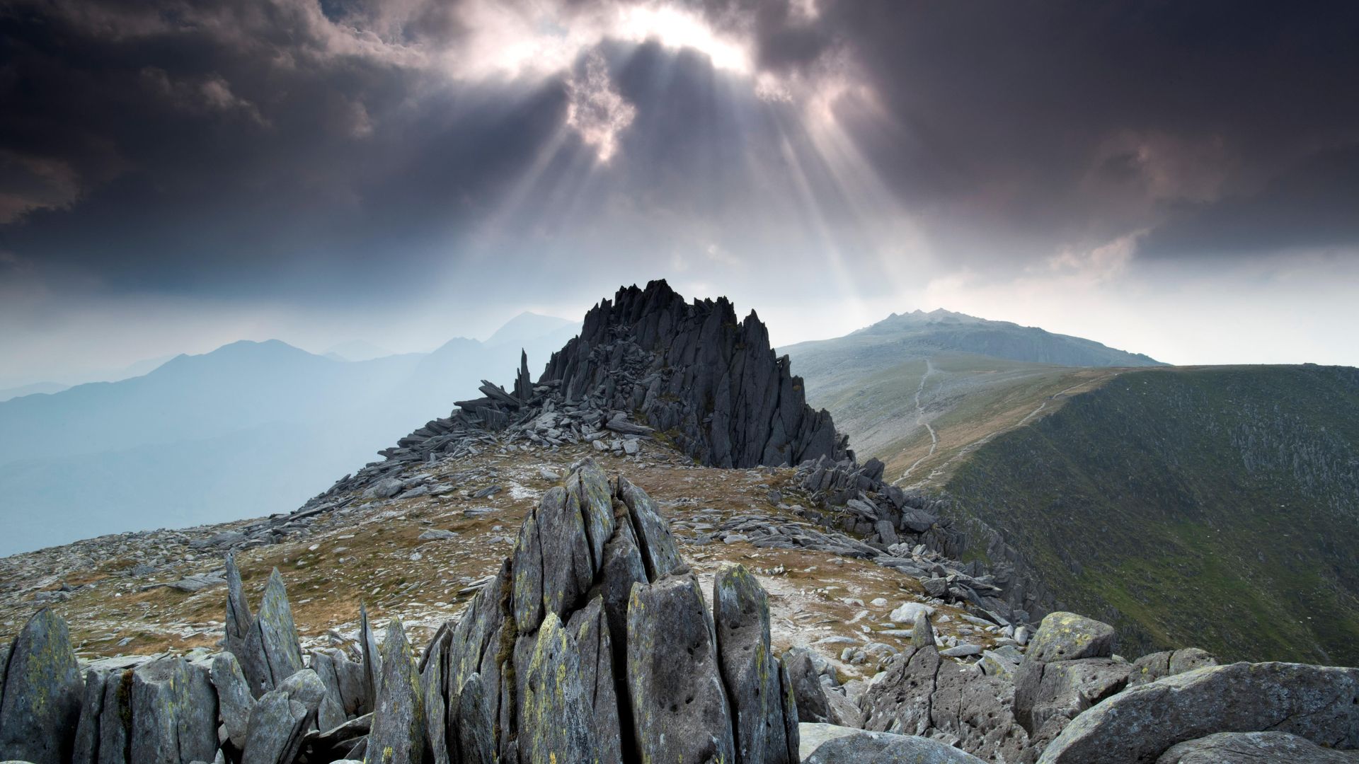 Castell y Gwynt, Glyder Fach, Snowdonia National Park, North Wales, UK