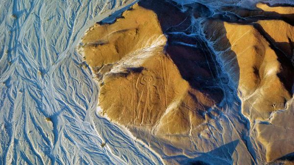 Owlman of the Nazca Lines in Peru